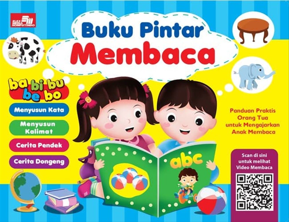 Buku Pintar Membaca + QR