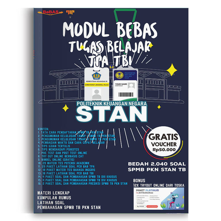 Modul Bebas Tugas Belajar TPA TBI : PKN STAN
