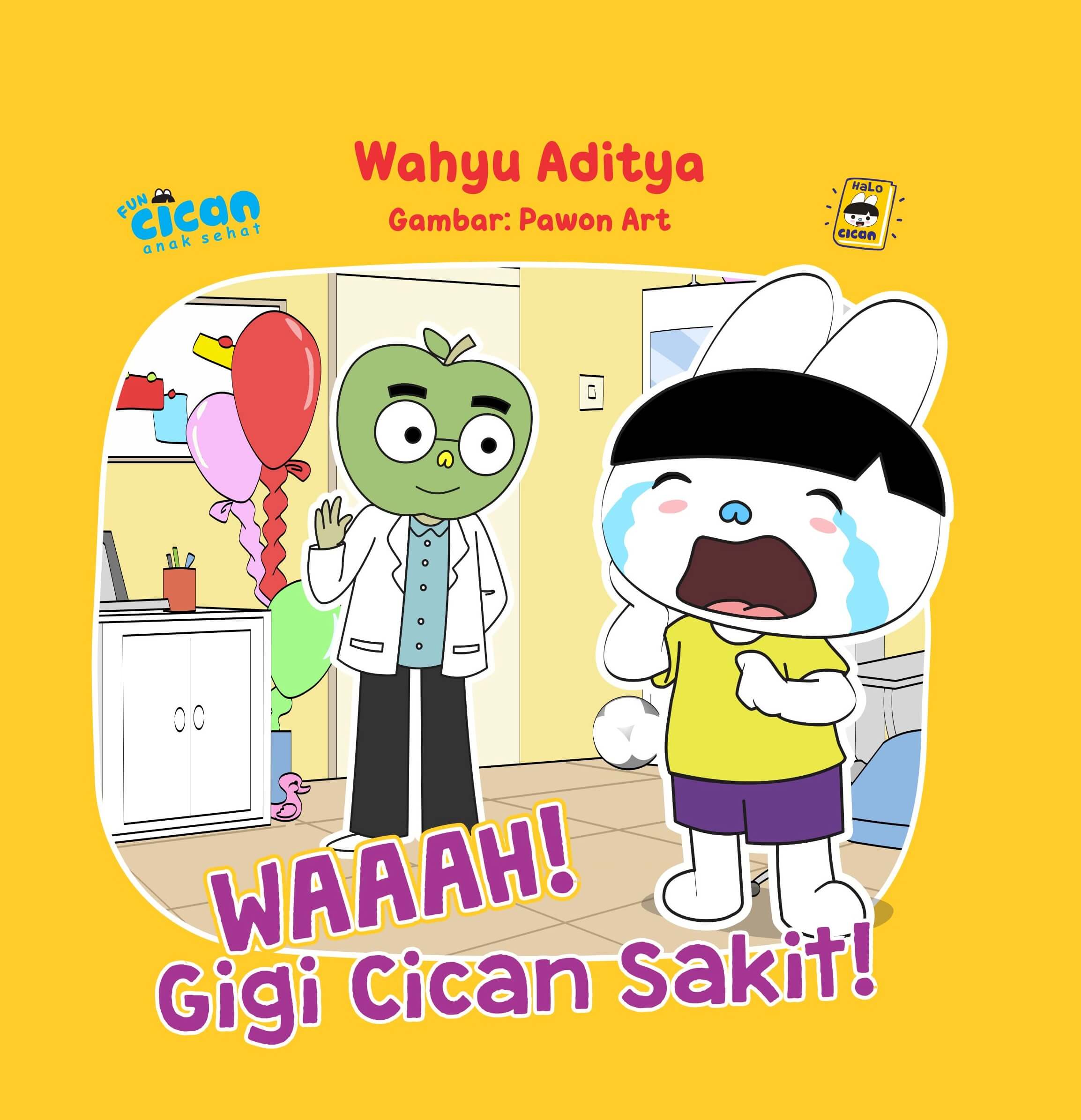 Halo Cican : WAAAH! Gigi Cican Sakit!