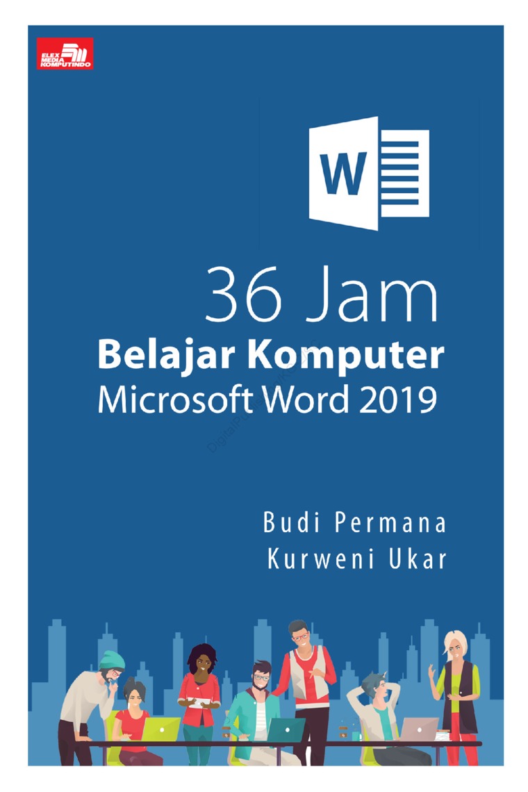 36 jam belajar komputer Microsoft Word 2019