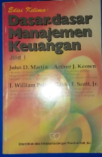 Dasar-Dasar Manajemen Keuangan Jilid 1