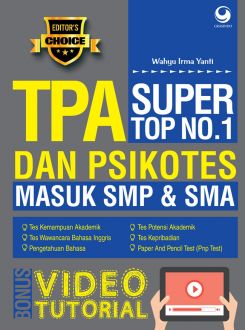 Super Top No.1 TPA dan Psikotes Masuk SMP & SMA