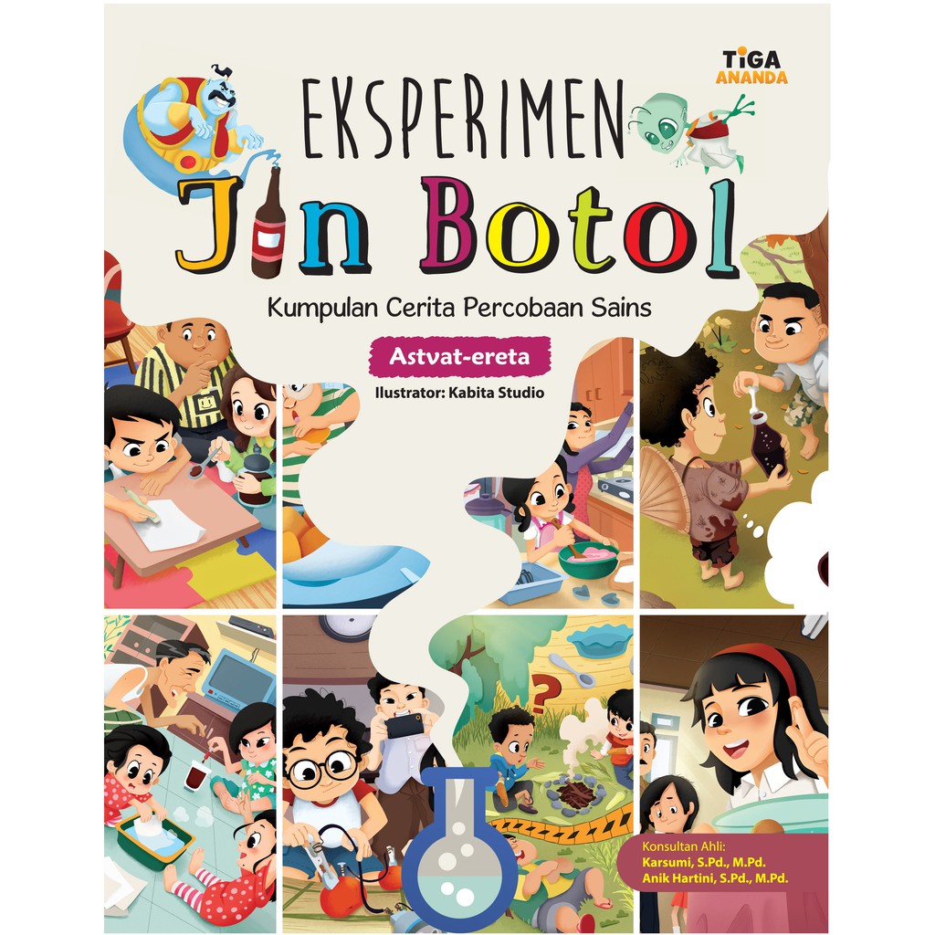 Eksperimen Jin Botol : Kumpulan Cerita Pecobaan Sains