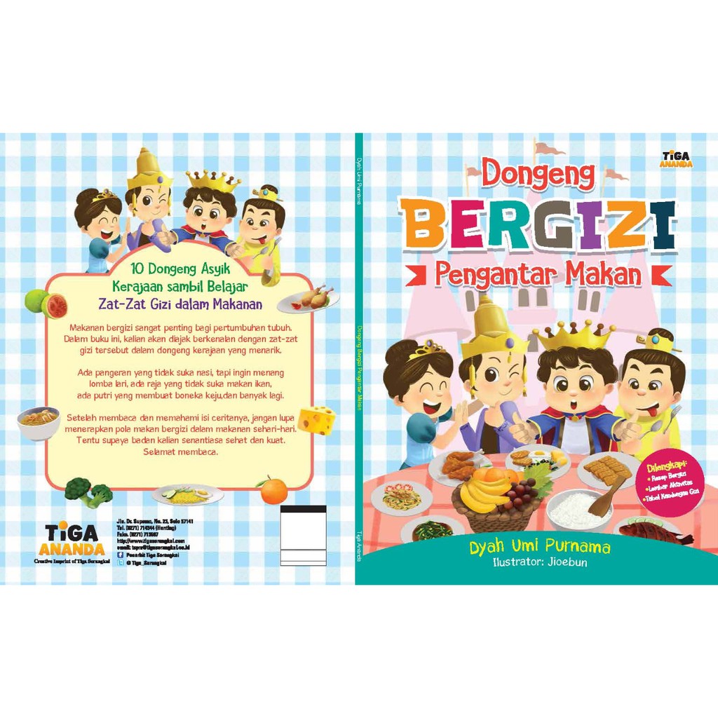 Dongeng bergizi pengantar makan