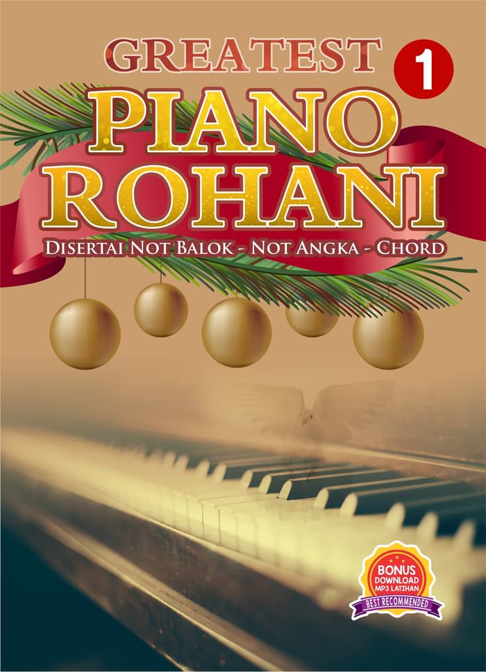 Greatest Piano Rohani,; / Amazing Music, Editor; Adi Jarot Pamungkas