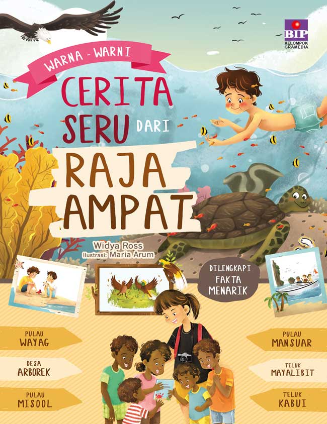 Warna Warni Cerita Seru dari Raja Ampat