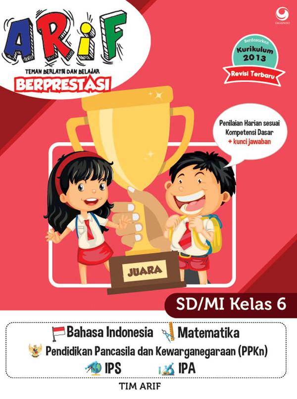 Arif berprestasi untuk sekolah dasar SD/MI Kelas 6