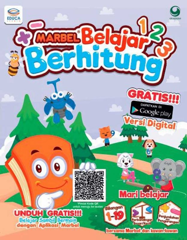 Seri Marbel Belajar Berhitung