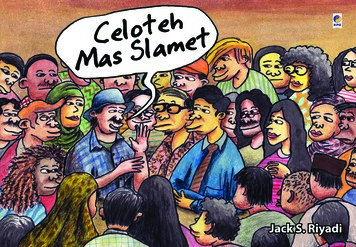 Celoteh Mas Slamet