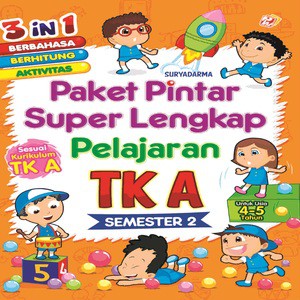 Paket Pintar Super Lengkap Pelajaran TK A Semester 2