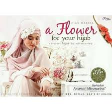 A Flower For Your Hijab : Aksesori Hijab by Miss Marina