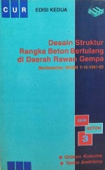 Desain struktur rangka beton bertulang di daerah rawan gempa
