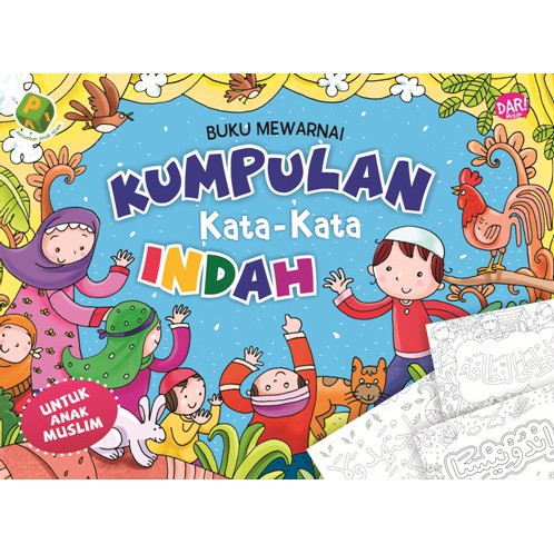 Buku Mewarnai Kumpulan Kata-kata Indah