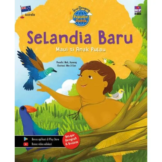 Dongeng Populer Dunia (Selandia Baru) : Maui si Anak Pulau