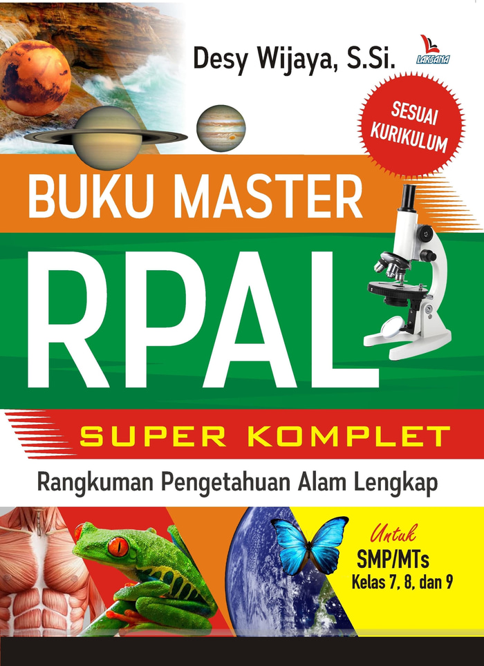 Buku master RPAL super komplit : rangkuman pengetahuan alam lengkap