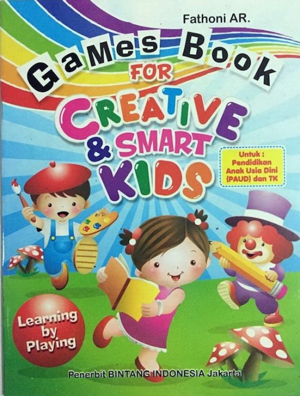 Crefamart Games Book :  Creative, Fun, and Smart / Arzy Jessica; Ilustrator, Okko W