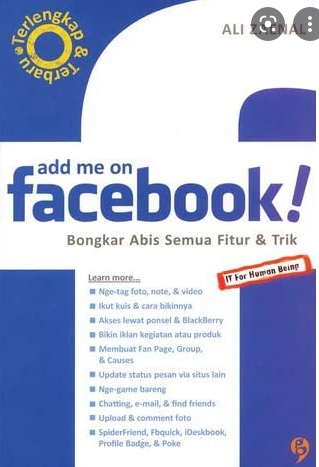 add me on Facebook! :  Bongkar Abis Semua Fitur & Trik / Ali Zaenal