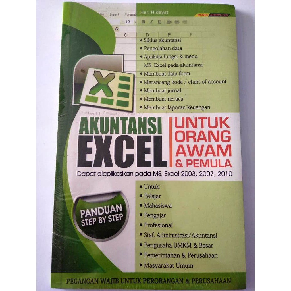 Akuntansi Excel untuk Orang Awam dan Pemula