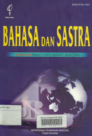 Bahasa dan sastra :  volume 21 nomor 1 edisi januari-maret 2003 / Dendy Sugono