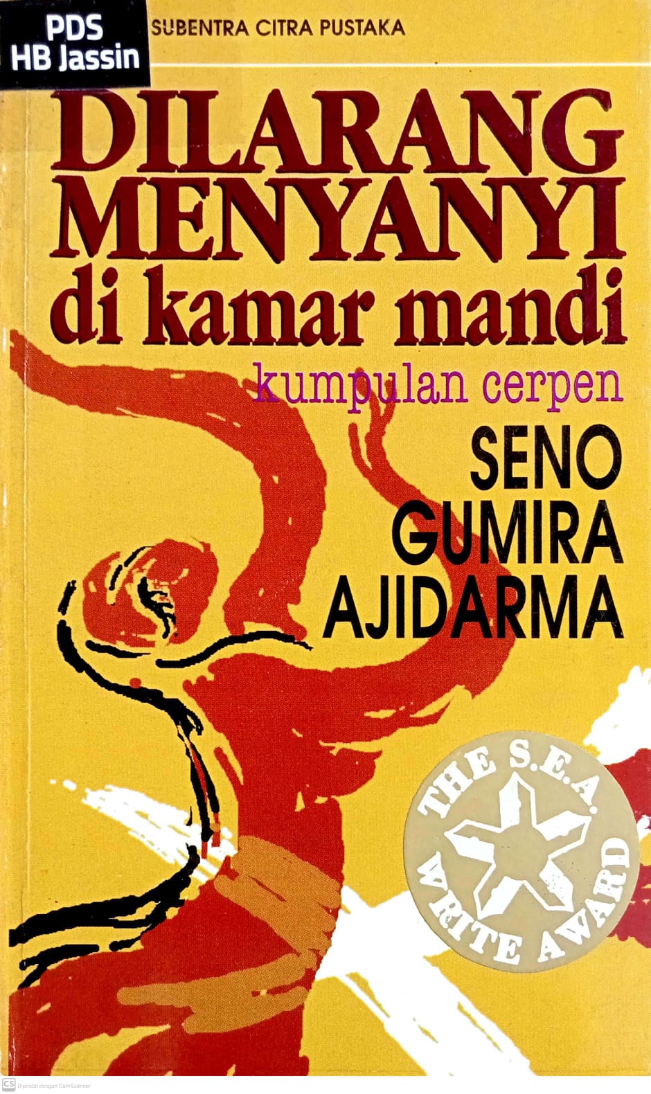 Dilarang menyanyi di kamar mandi