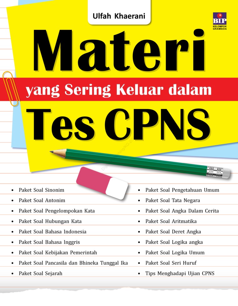 Materi yang Sering Keluar dalam Tes CPNS