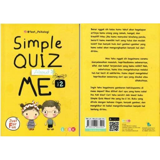 Simple Quis About Me : Seri 2