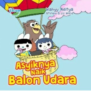 Asyiknya naik balon udara