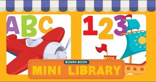 Board Book Mini Library ABC - 123 / Team Merchandising, Editor: Lita