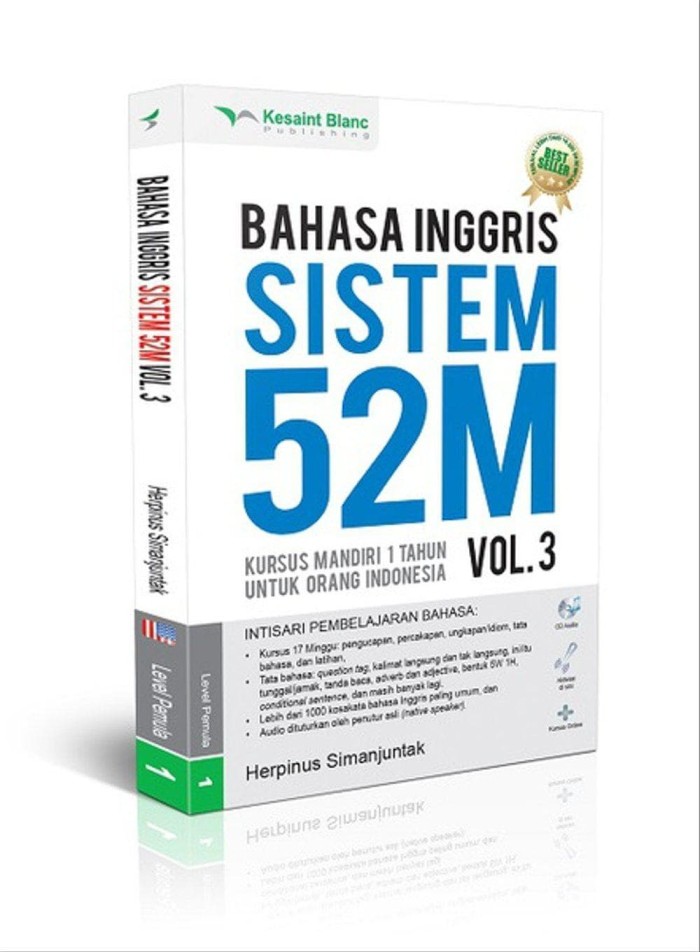 Bahasa Inggris Sistem 52 M Volume 3 / Herpinus Simanjuntak