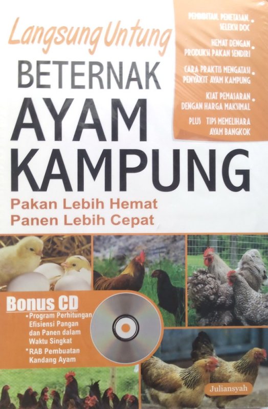 Langsung untung beternak ayam kampung / Juliansyah ; penyunting, Defrika