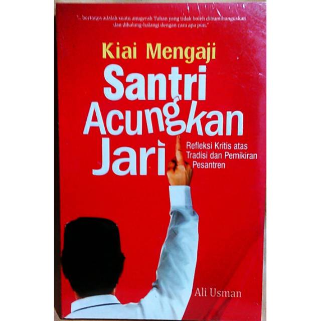 Kiai Mengaji Santri Ancungkan Jari