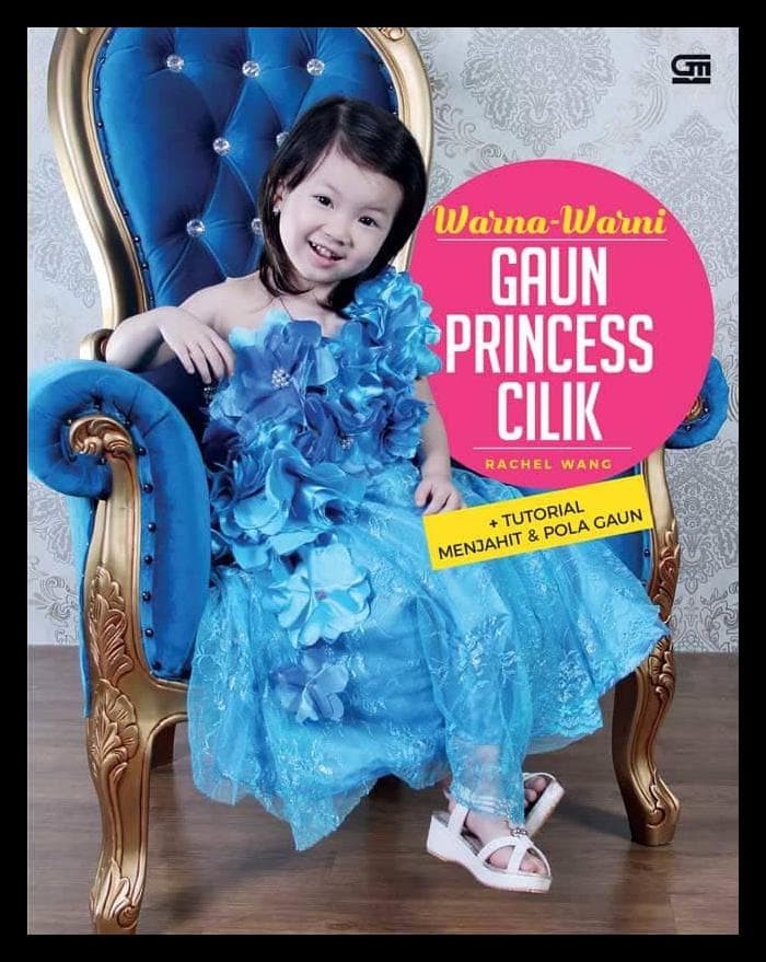 Warna-warni Gaun Princess Cilik : + tutorial menjahit pola gaun