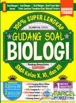 100% super lengkap gudang soal biologi SMA kelas X, XI, dan XII