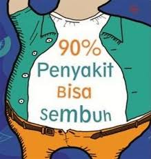 Sembilan Puluh Persen Penyakit Bisa Sembuh : cerdas menyikapi sakit