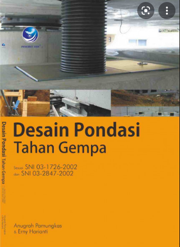 Desain pondasi tahan gempa sesuai SNI 03-1762-2002 dan SNI 03-2847-2002