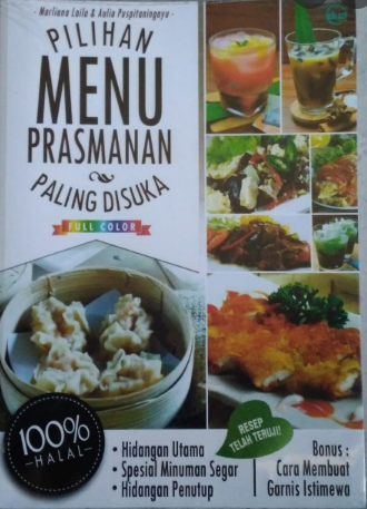 Pilihan menu prasmanan paling disuka / Marliana Laila & Aulia Puspitaningayu ; editor, Budi Dermawan