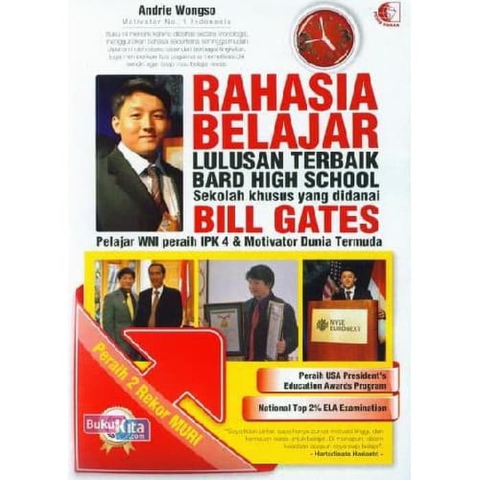 Rahasia Belajar Lulusan Terbaik Bard High School Sekolah Khusus yang Didanai Bill Gates / Hartadinata Harianto; Penyunting. Bima