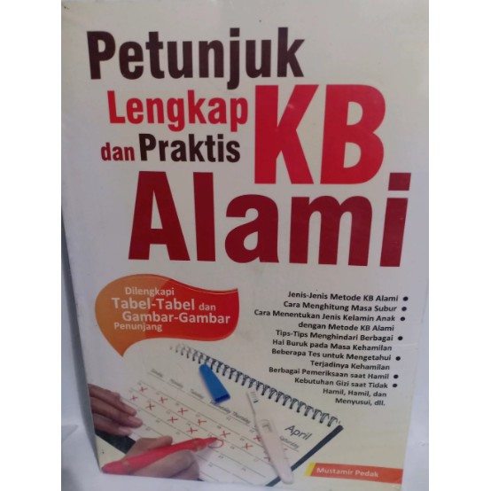 Petunjuk lengkap dan praktis KB alami