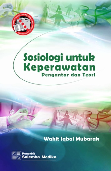 Sosiologi untuk keperawatan : pengantar dan teori