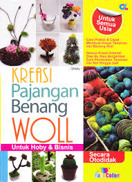 Kreasi pajangan benang woll