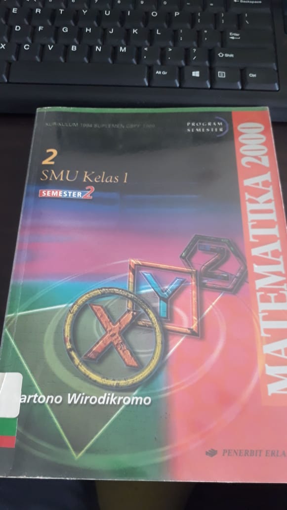 Matematika 2000 Untuk SMU Jilid 3 Kelas 2 Semester 1 : Kurikulum 1994, Suplemen GBPP 1999