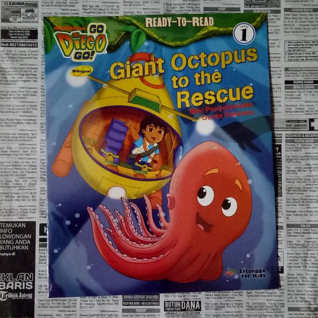 Giant Octopus to the Rescue :  Misi Penyelamatan Gurita Raksasa; / Alison Inches; Putri Fitrisia; Tessa Febiani;