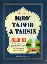Iqro' Tajwid & Tahsin Jilid III / Ardika Riski Rahmawan