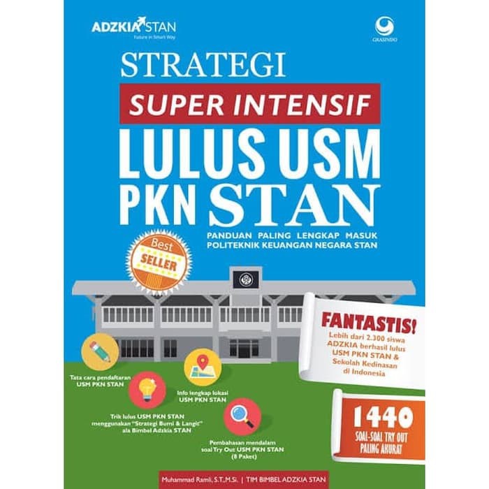 Strategi super intensif lulus USM PKN STAN / Muhammad Ramli, Tim Bimbel Adzkia STAN