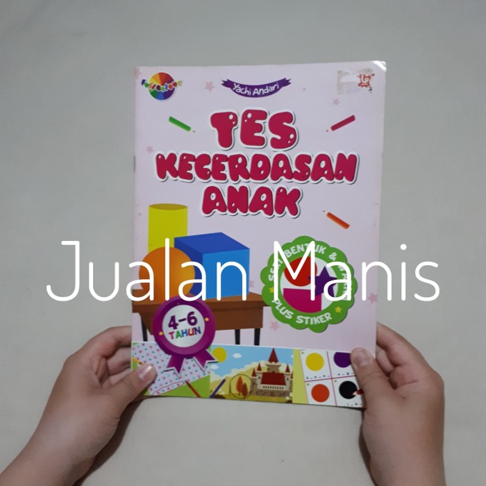 Tes Kecerdasan Anak - Seri Bentuk & Warna