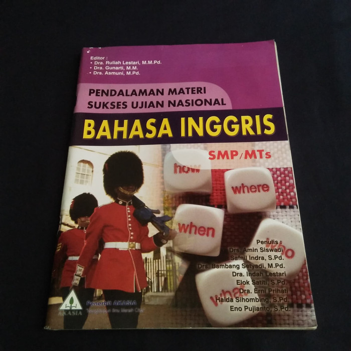 Bahasa Inggris : Pendalaman Materi Suskes Ujian Nasional SMP Kelas IX