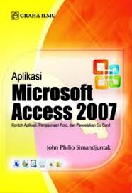 Aplikasi Microsoft Accsess 2007 : contoh aplikasi, penggunaan foto, dan sekaligus pencetakan co-card dengan satu langkah mudah