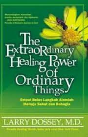 The Extraordinary Healing Power of Ordinary Things :  (Kekuatan Penyembuhan Luar Biasa dari Hal-Hal Biasa) / Penulis Dossey Larry, Penerjemah Bahfein Leinovar, Penyerasi Fadly, Pewajah Isi Siti