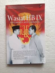 Wasiat HB IX Yogyakarta Kota Republik