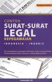 Contoh Surat-Surat Legal Kepegawaian / Solahuddin